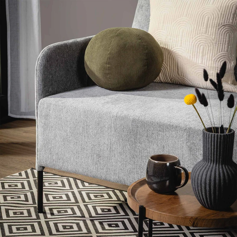 Dekoračný vankúš zelený BALLIN 27 cm