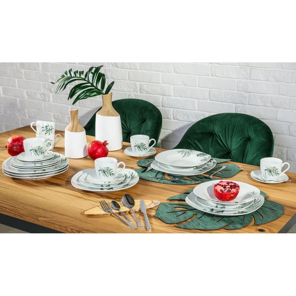 Obedový a kávový servis JENNIE, 30 prvkov