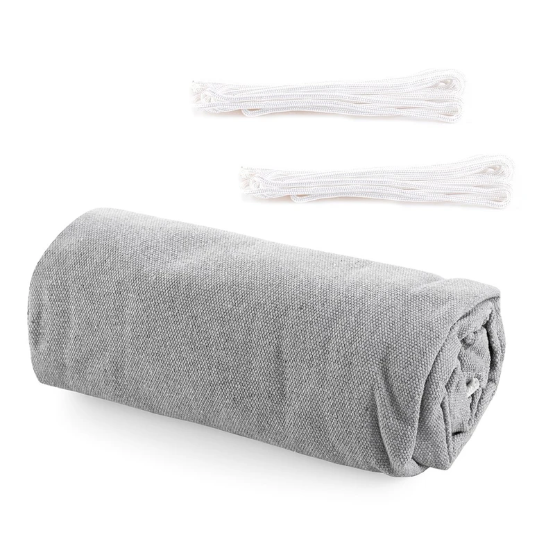 Hojdacia sieť do záhrady sivá COLADA 240x80 cm