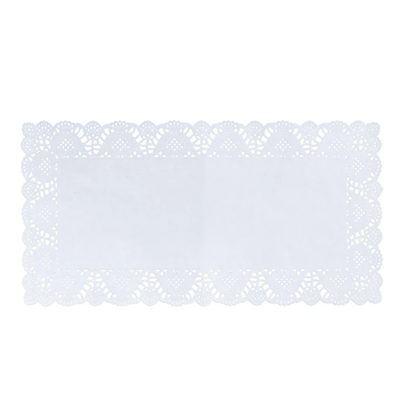 Papierové obrúsky pod zákusky 39x20 cm 12 ks