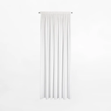 Záclona na páske v bielej farbe DEBRA 140x270 cm