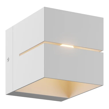 Nástenné svietidlo TRANSFER WL 2 kocka biele