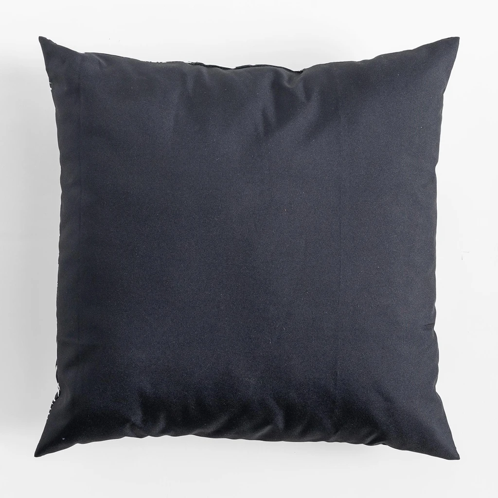 Dekoračný vankúš čierny SAMBA, 45x45 cm