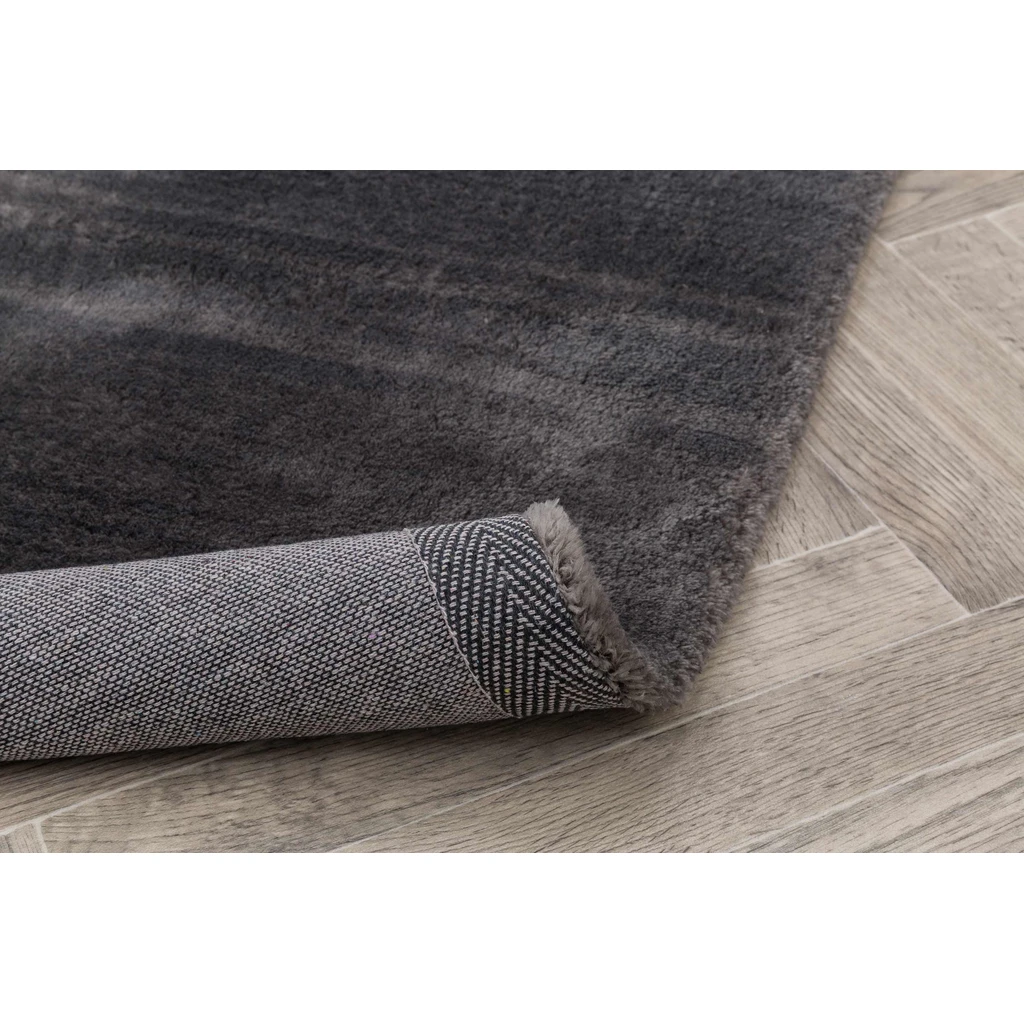 Koberec sivý kožušinka SITE 80 x 150 cm