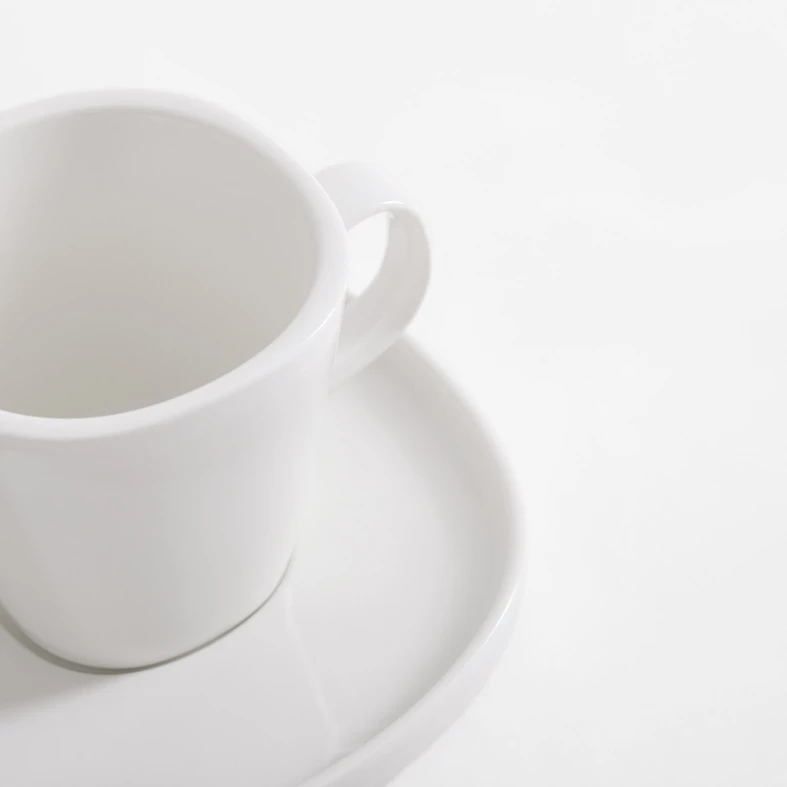 Šálka s podšálkou CARRE 190 ml