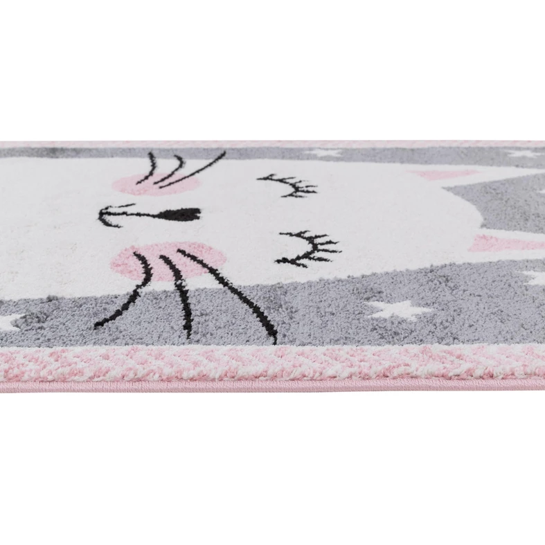 Sivý koberec, králik HAPPY 120x170 cm