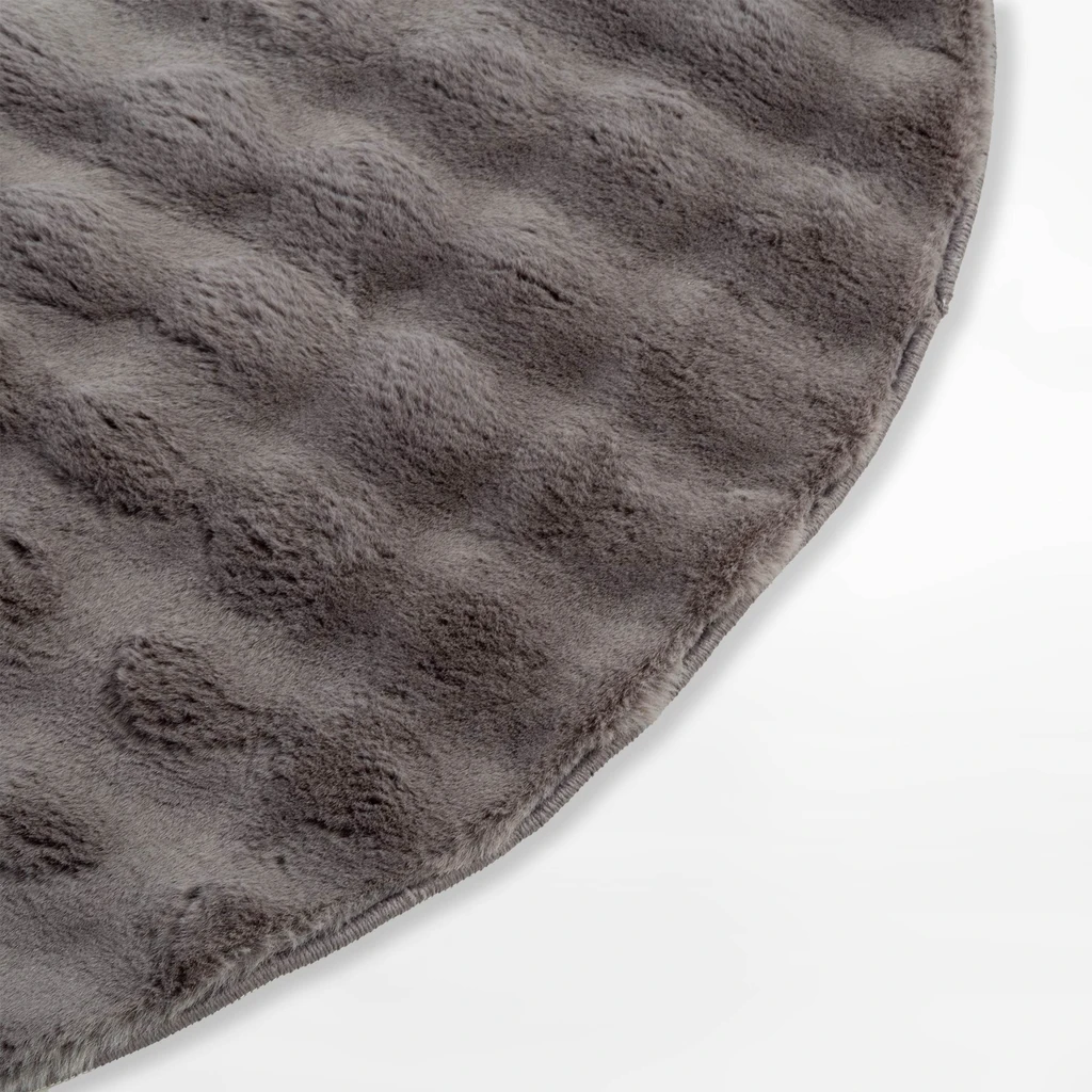 Moderný koberec MODESTO, sivý, 120 cm