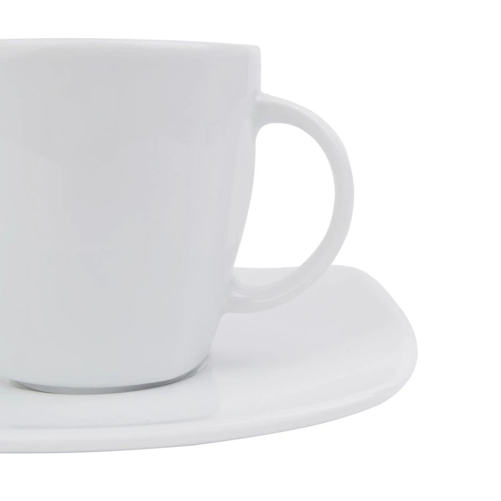 Kávová súprava porcelánová biela APOSTROPHE pre 6 osôb