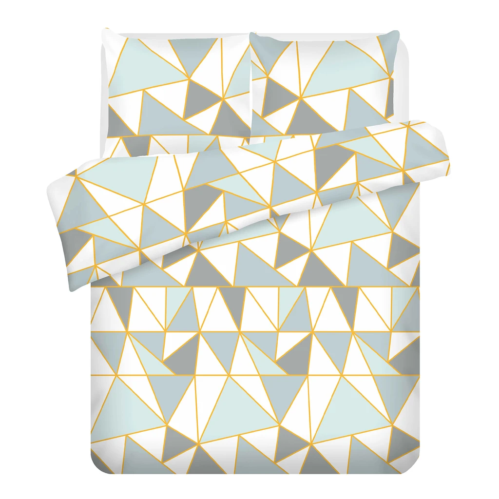 Bavlnená súprava obliečok s trojuholníkmi MAIKO 160x200 cm