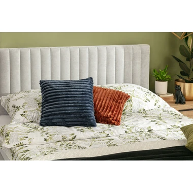 Dekoračný vankúš TILIA do obývačky, tmavomodrý 50x50 cm