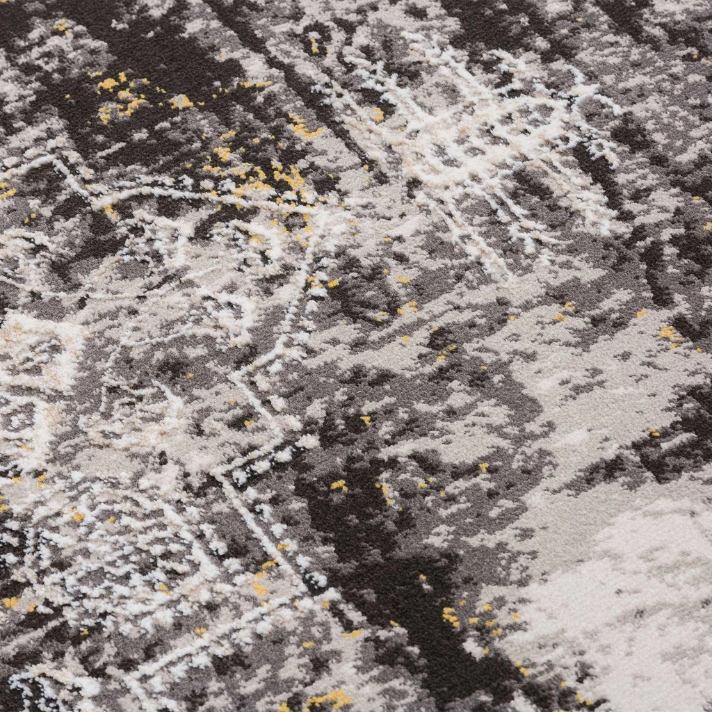 Koberec MONAKO vintage čierny 80x150 cm