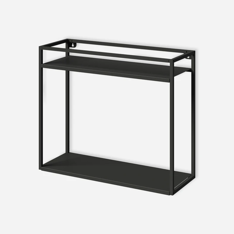 Závesná kovová polica 42 cm SALISTAR