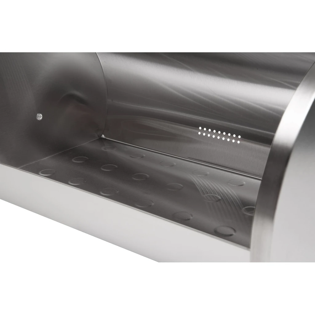 Kovový chlebník čierny