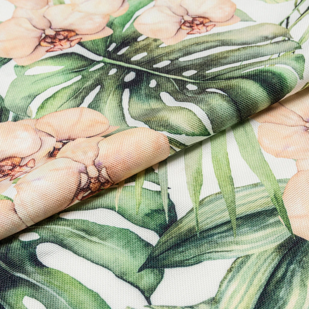 Obrus s listovým vzorom FLOWER 40x120 cm