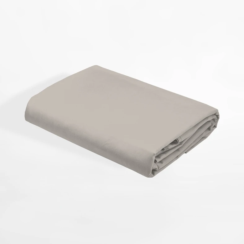 Saténové prestieradlo s gumičkou béžové PURE 140x200 cm