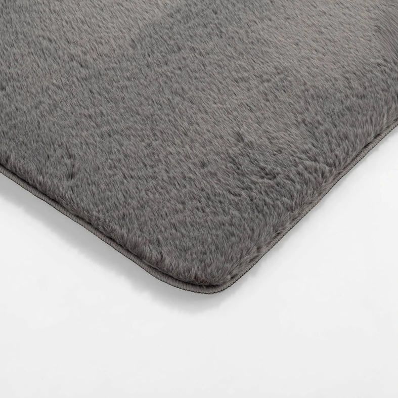 Tmavosivý moderný koberec RABBIT, 120x160 cm