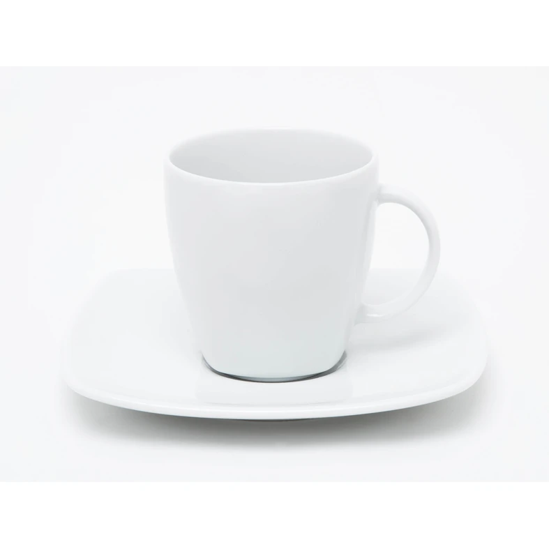 Kávová súprava porcelánová biela APOSTROPHE pre 6 osôb