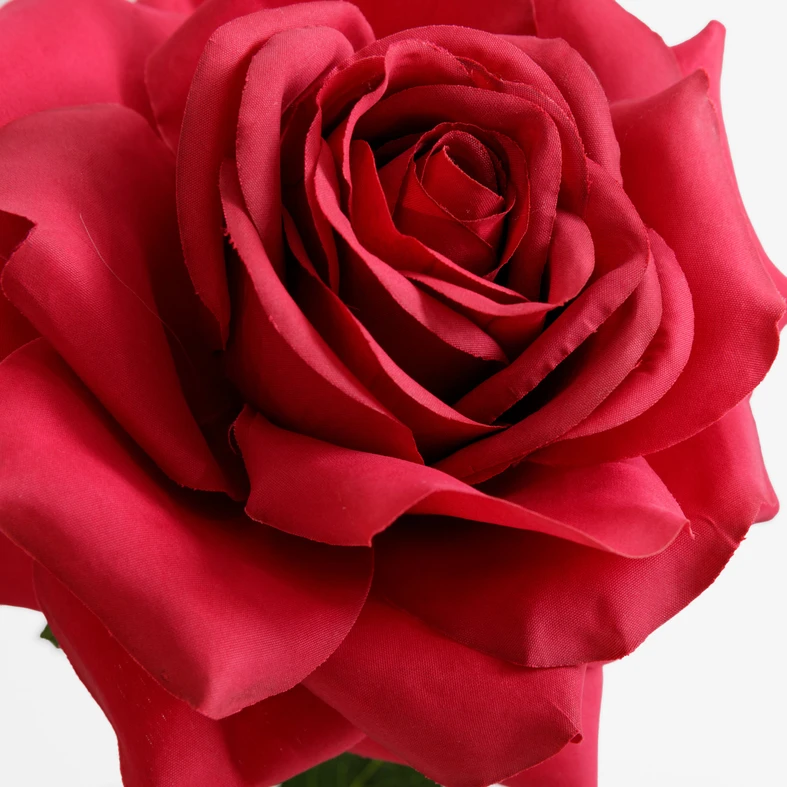 Umelý kvet RUŽA bordová 53 cm