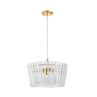 Závesné svietidlo BACH glamour zlaté 41 cm