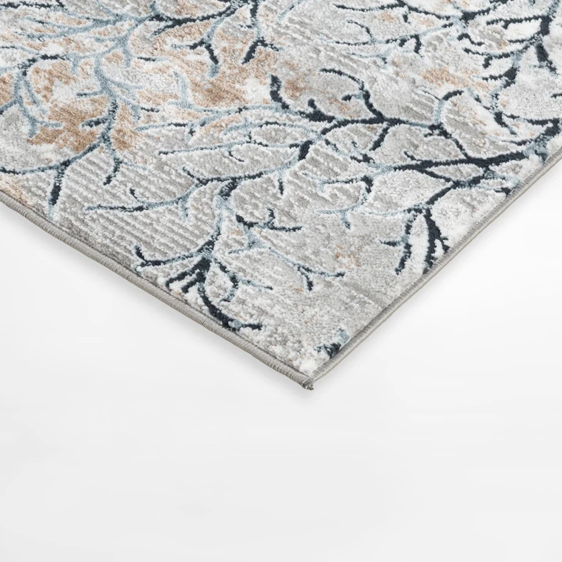 Sivo-modrý koberec MONTENEGRO, 60x100 cm