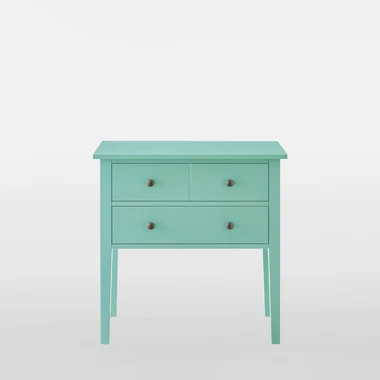 Komoda TIXER so zásuvkami zelená