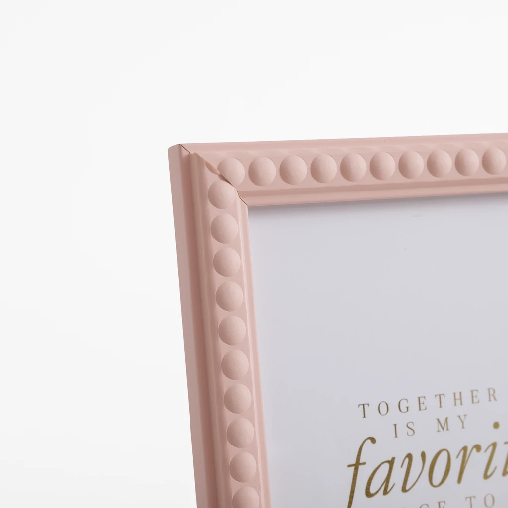 Rám na fotografie 10x15 cm ružový