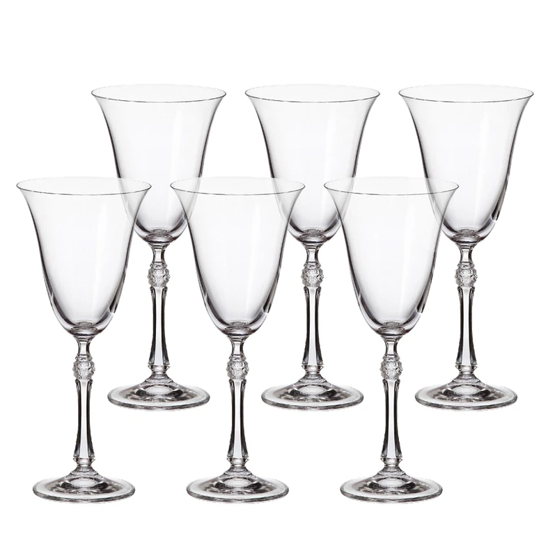 Sada 6 pohárov na víno PARUS BOHEMIA 350 ml