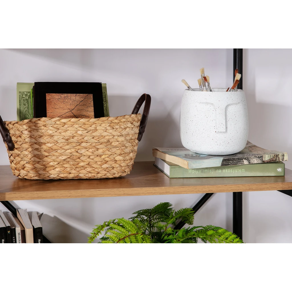 Pletený košík z morskej trávy 28 x 17 x 13 cm
