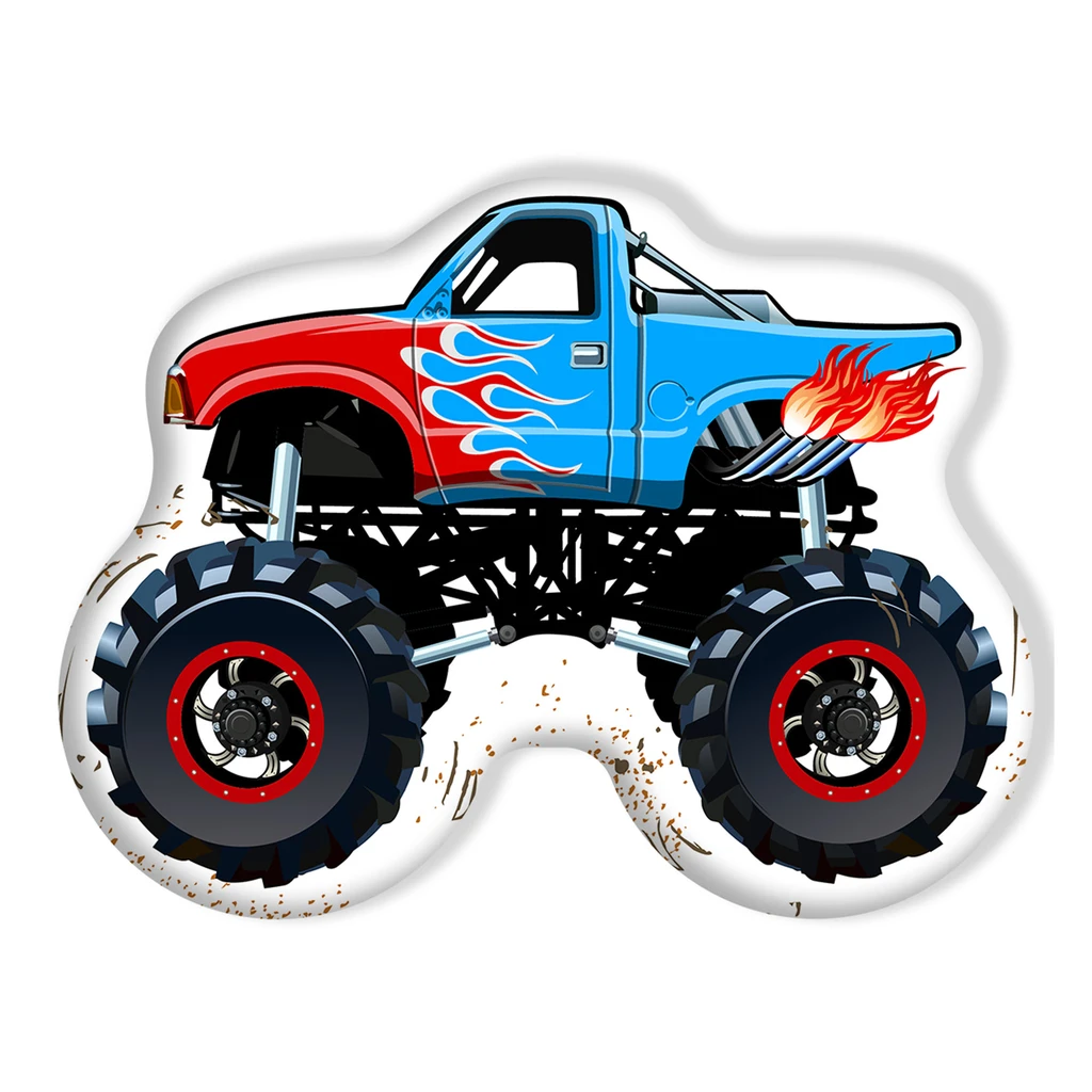 Plyšový vankúš MONSTER TRUCK 40x30 cm