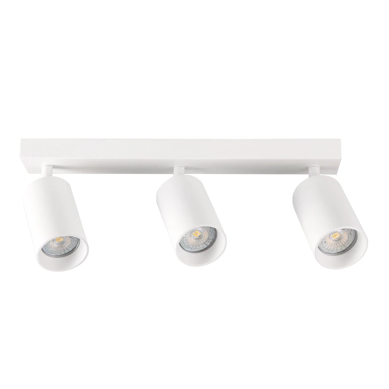 Lišta 3-bodový reflektor bielo-zlatý MARIBEL III