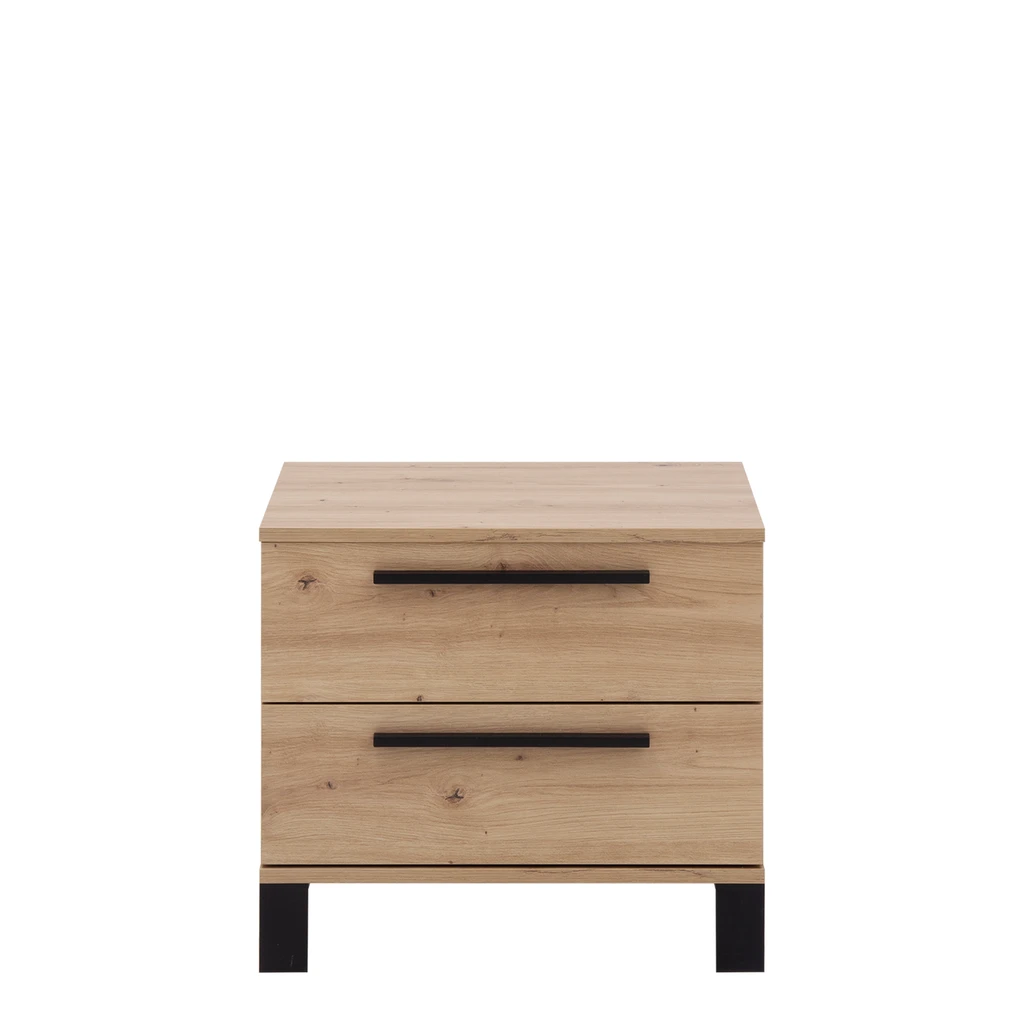 Nočný stolík s 2 zásuvkami MALTA