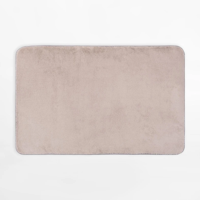 Kúpeľňová predložka tmavobéžová BATHMAN 50x80 cm
