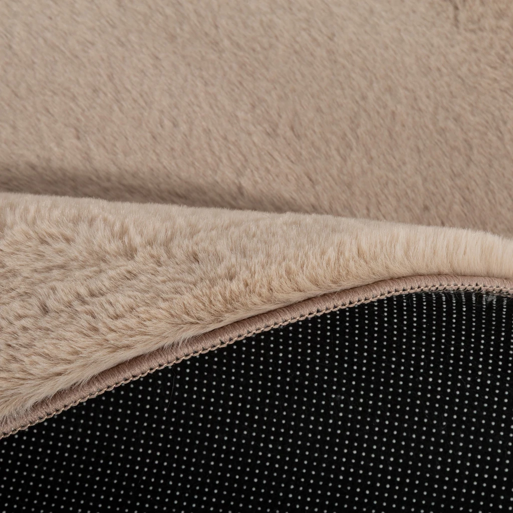 Okrúhly koberec RABBIT, taupe, 120 cm