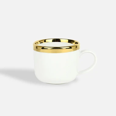 Biely hrnček GRACE 390 ml