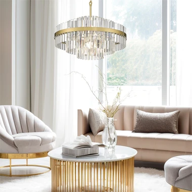 Závesné svietidlo glamour zlaté CONSTANTINOPLE 80 cm