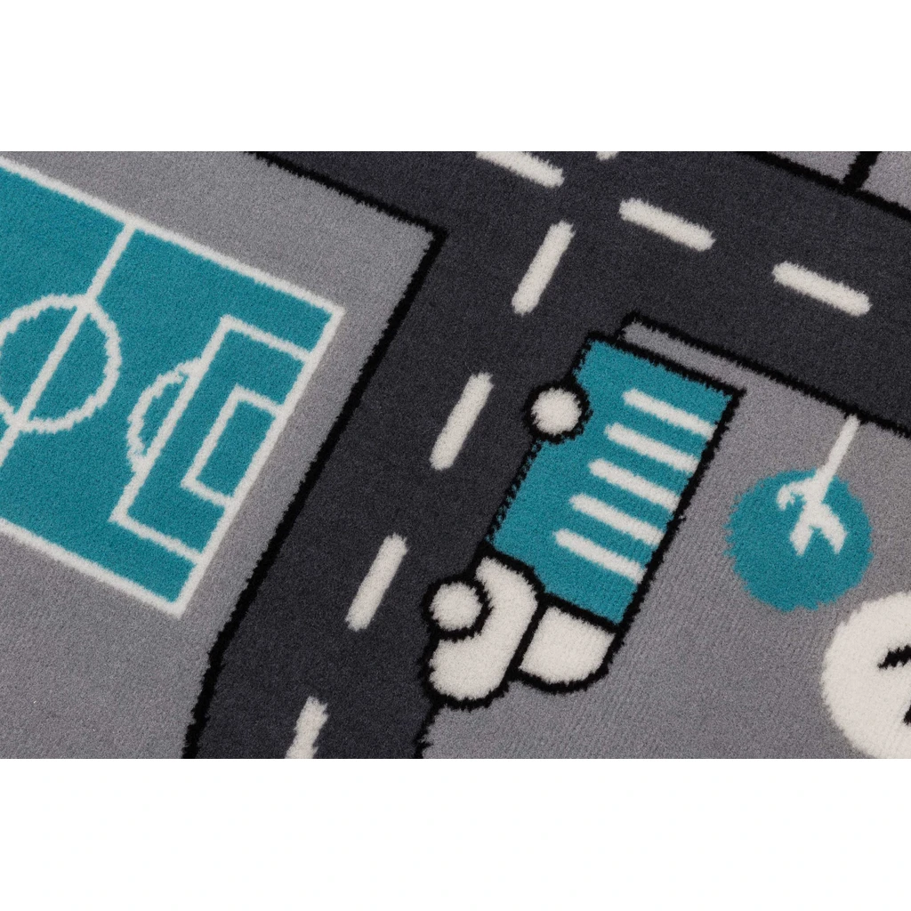 Sivý koberec ULICE 120x170 cm