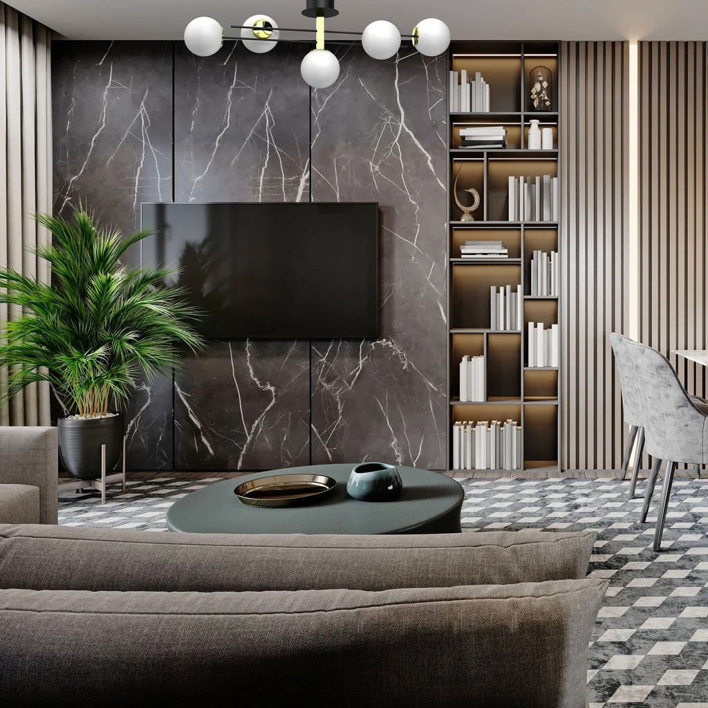 Potrójna SATELIT to oświetlenie dla przestronnego wnętrza. Pięknie zaprezentuje się w salonie lub jadalni.