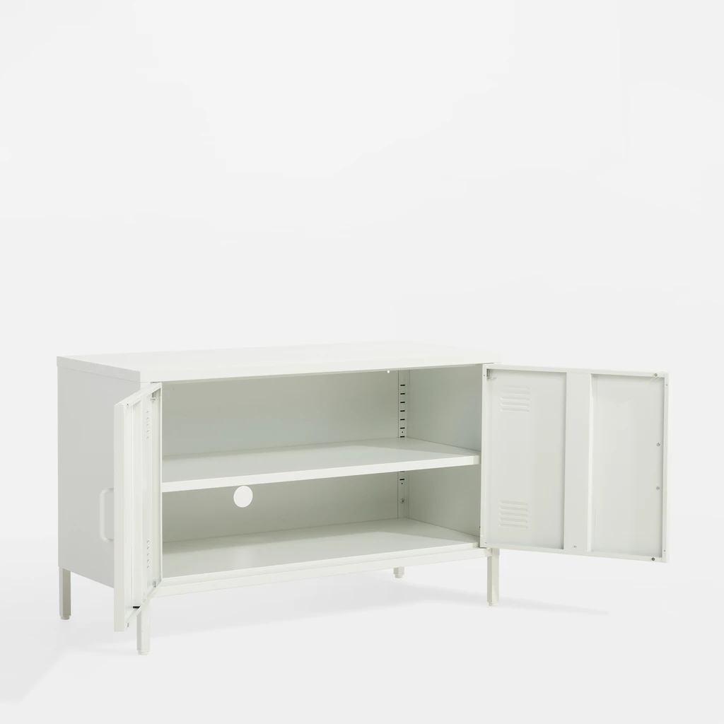 Komoda 2-dverová SOLANS biela