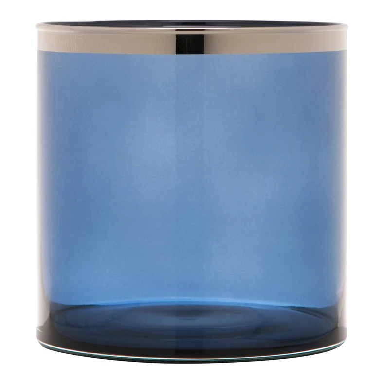 Svietnik s platinovým pásikom 15 cm