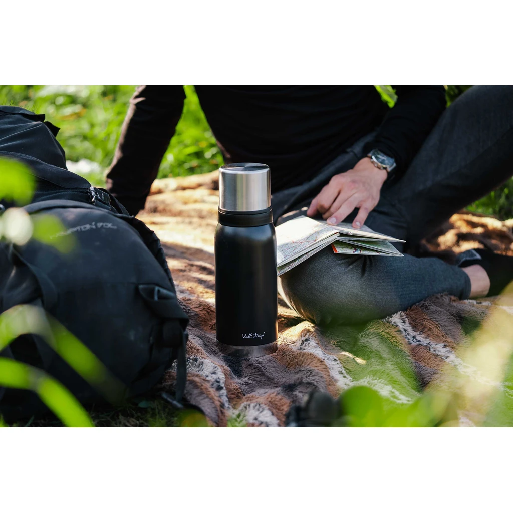 Termoska s 2 hrnčekmi grafit FUORI 1 l