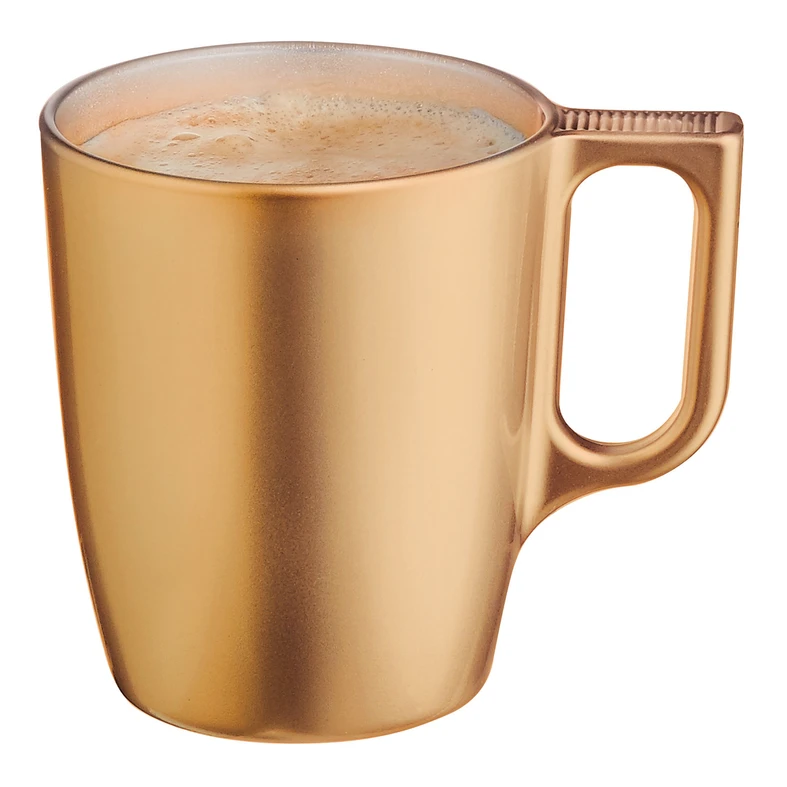 Hrnček na čaj FLASHY NEO GOLD 250 ml, zlatý