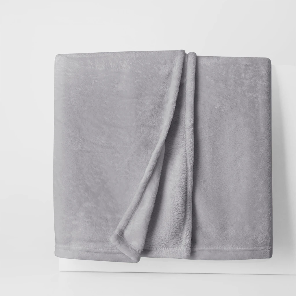 Šedá deka VERIA 150x200 cm