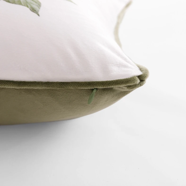 Poszewka dekoracyjna, welurowa, zapinana na zamek