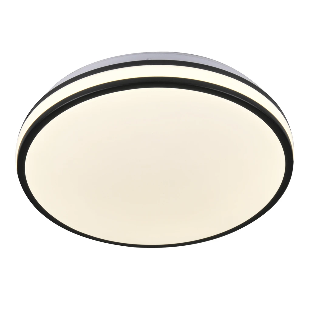 Stropná lampa LED 15W čierno-biela ORBIT 28 cm
