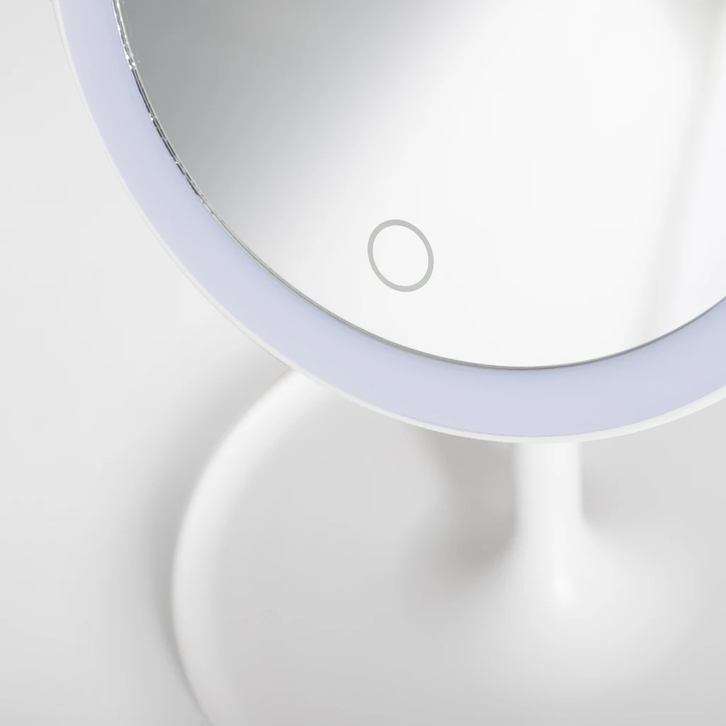 Kozmetické zrkadlo s LED osvetlením biele