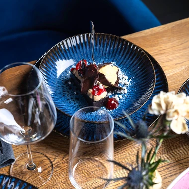 Keramický hlboký tanier COSMOS 22 cm