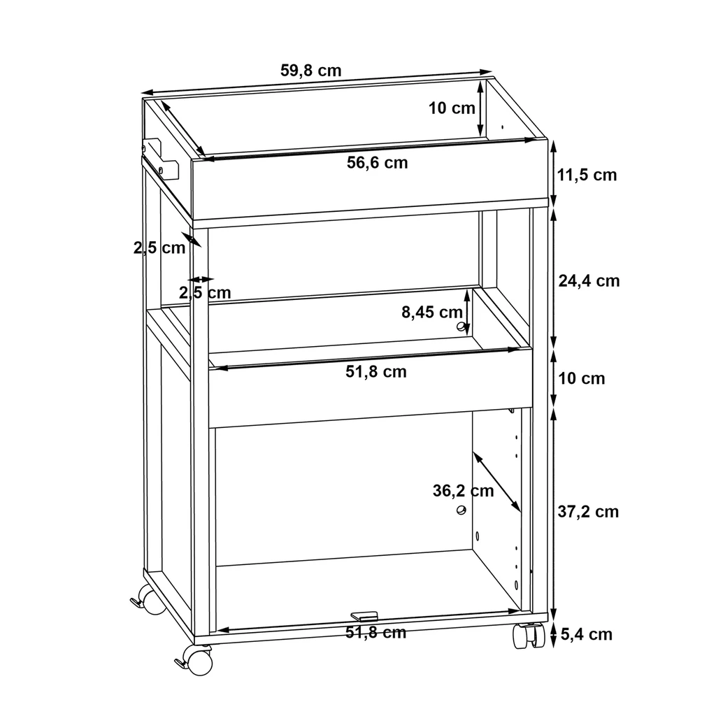 HOME BAR vintage bar na kolieskach