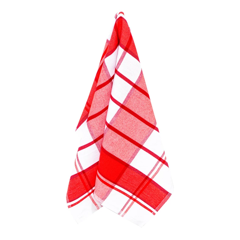 Kuchynská utierka KRATI, červená 50x70 cm