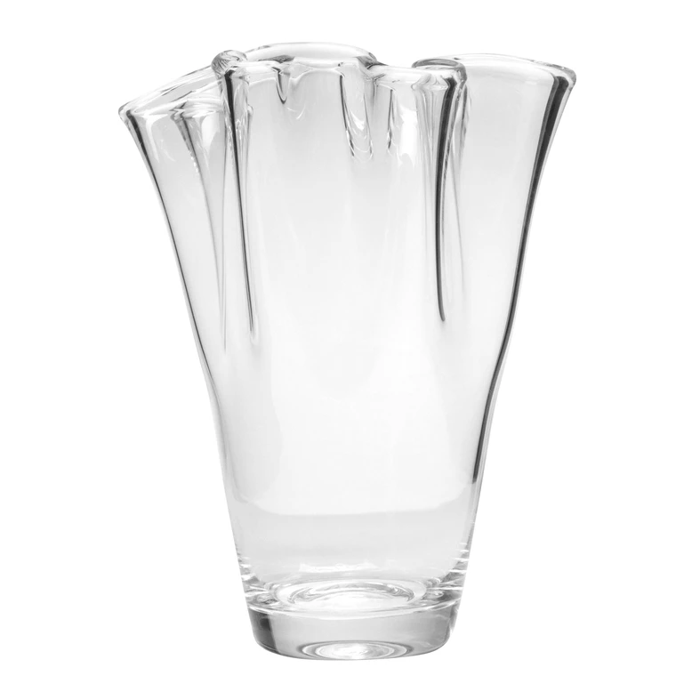 Váza s volánikom 25x18 cm