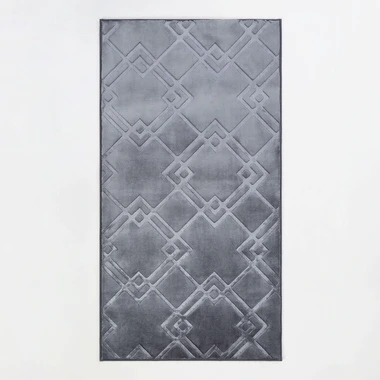 Koberec VIVA 3D sivý 80x150 cm